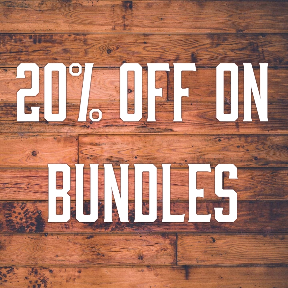 Bundles 20% off
